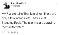 odinsblog:On Thanksgiving, Native Americans are being violently attacked and tear-gassed by militarized police in North Dakota