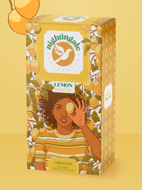 I’ve been wanting to create a packaging design project for myself for a while, so I made a fake tea 