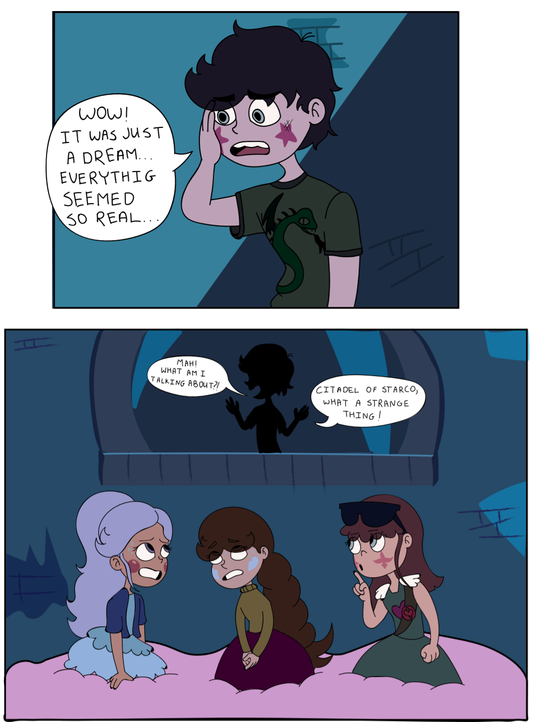 lamkam: Part 3 Meissa - @perinart Elizabeth - @moringmark June - @mewangie 