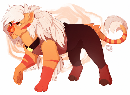 maplespyderart:  Okay, Steven Universe but cats! Had these all drawn out over the course of two days - they were fun, especially Jasper c: 