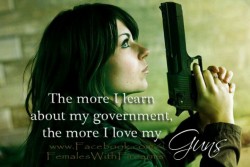 girlandguns:  Girl With Gun  follow me at :