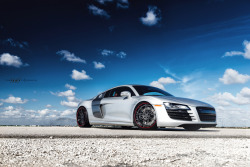 automotivated:  360 Silver Audi R8 10 (by 360 Forged)