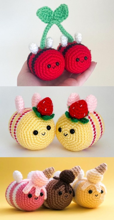 sosuperawesome:Plushies / PatternsCute Cuddles Crochet on Etsy 