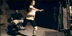 tikken:  roxannameta:  brightcopperpenny:  hexington:  leupagus:  kellymagovern:  Summer Glau practicing fight choreography for the movie, Serenity (2005). Her kicks are amazing for not having any martial arts experience. She only did ballet. It makes