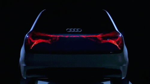 experimentsinmotion:  The Future of Light Audi OLED Swarm technology creates a responsive