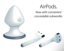 ohioguybi:  AirPods subwoofer would be fun to try 👍😋  😁😁😁😁😁