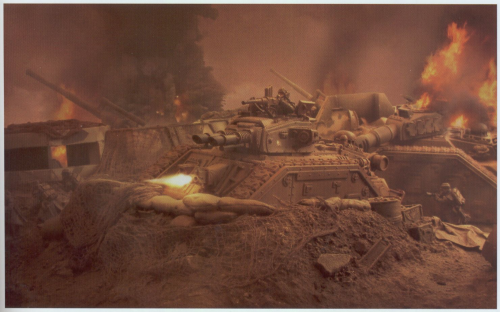 coolyo294:Imperial Armor books are worth it for the pictures alone. From the Siege of Vraks volumes 