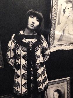 taishou-kun:  Kuroyanagi Tetsuko 黒柳徹子, Japanese children’s book author, actress and talk show host - Japan - 1968