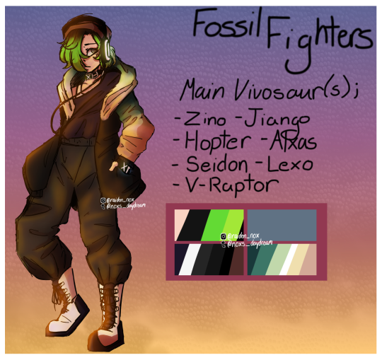 fossil fighters oc Explore Tumblr Posts and Blogs |