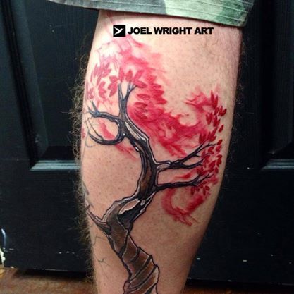 professortennant:  Joel Wright Art—Tattoo Artist based out of Texarkana, TX (but travels all over Texas as well) blows my fucking mind with these watercolor tattoos and I’m saving up now so I can get that owl tat.