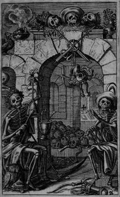 x5079x:  From Eberhard Kieser’s “Icones Mortis Sexaginta Imaginibus” 17th Century