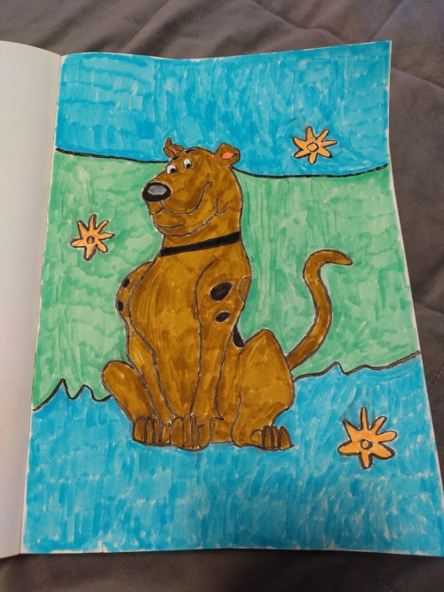 I've Been Really Into Water Color Markers Lately Lol.
