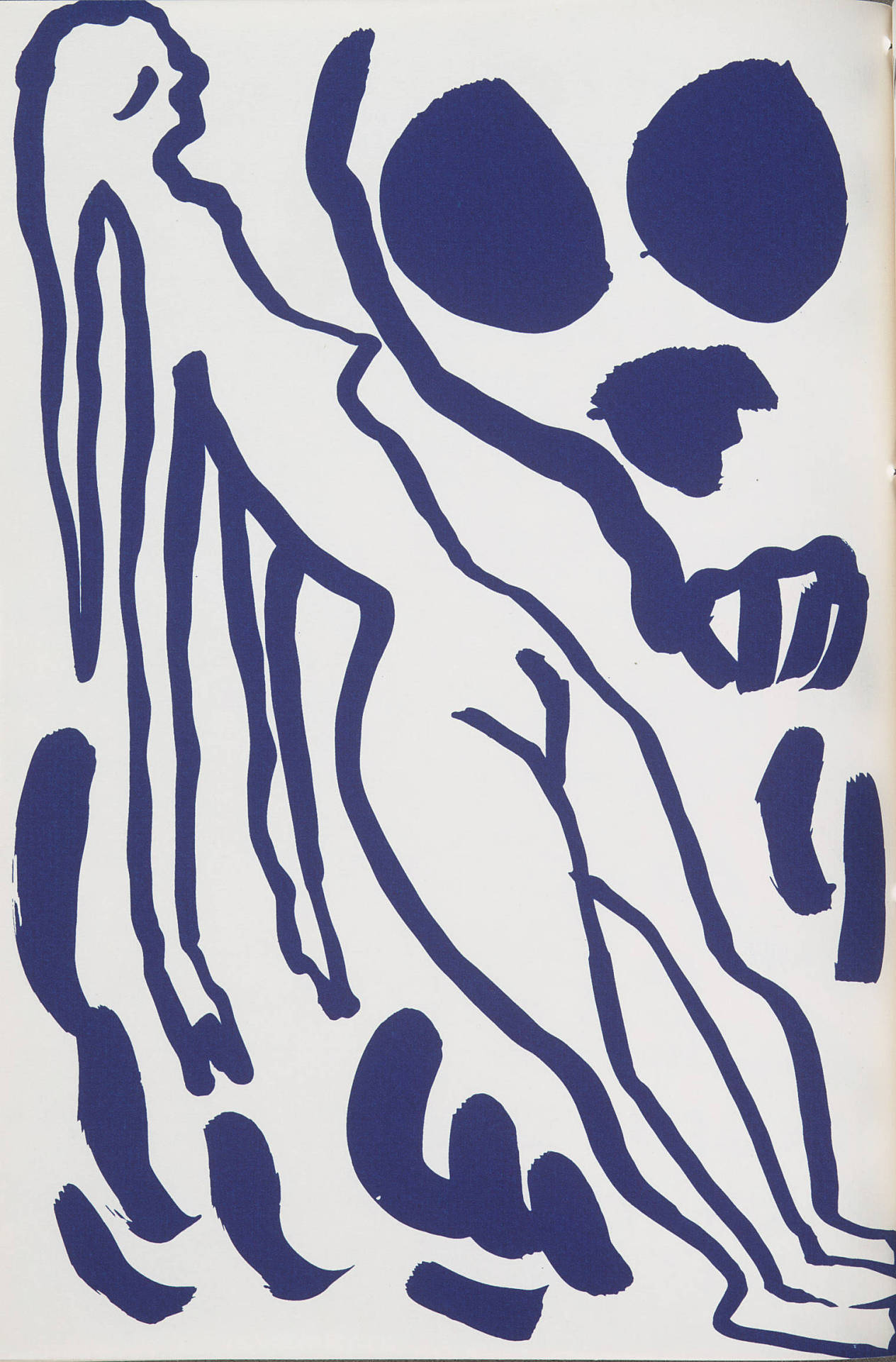avtavr:  Sarah Kirsch,  Untitled, page 24 in the book Lyrick, Edition Malerbücher,