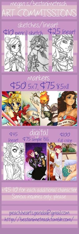 kawaii5lyfe: bestanimesin: I will obviously take NSFW commissions too, same prices Hello followers!I