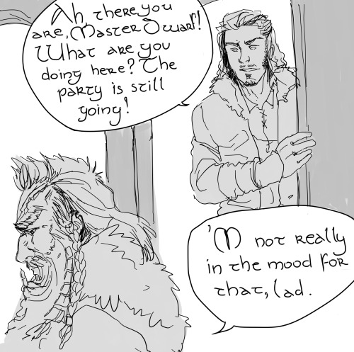 determamfidd: jaegervega: Because Dain Ironfoot is amazing and really deserves a lot more love! 