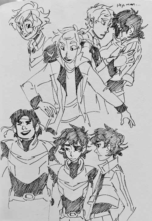 typical-ingrid: Been doodling a lot of Voltron in my down time!