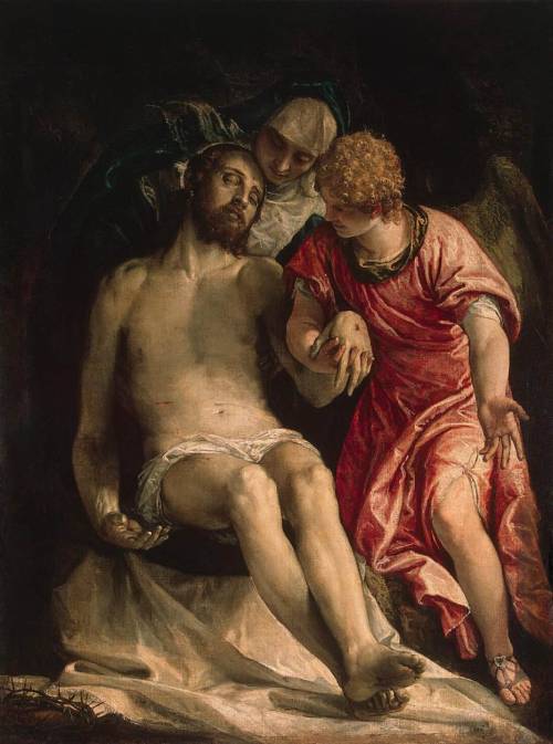 Pietà, 1581, Paolo VeroneseMedium: oil,canvas