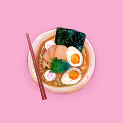 themyno:  Ramen is served! Print available