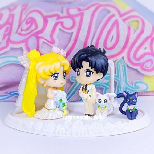 sailormooncollectibles: who’s getting married in 2019?! official Sailor Moon wedding figures, 