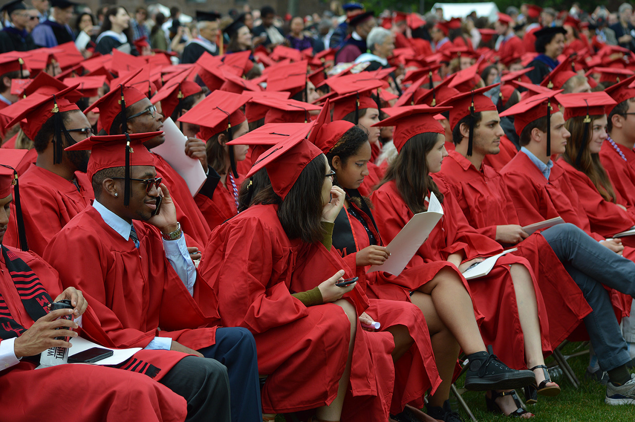Wesleyan Photo — The 184th Commencement Ceremony is underway! May...