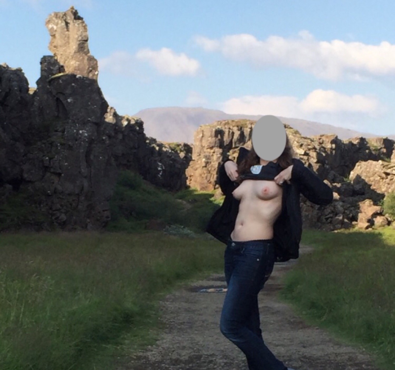 orgasmicsince94:  The nipples are free at þingvellir National Park