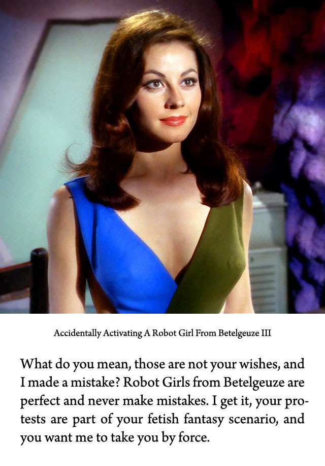 Is it a spoiler if I reveal that Andrea, the character played by Sherry Jackson in