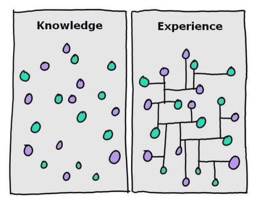 “Creativity is just connecting things. When you ask creative people how they did something, th