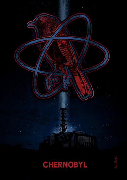  A poster illustration I did for HBOs amazing show Chernobyl, I started drawing this after one episo