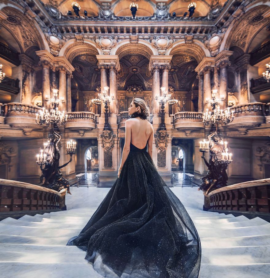 culturenlifestyle: Tale of The Artist Who Photographs Beauties in Gowns Against Idyllic