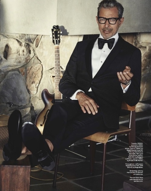 eyesoffelina:blog-girl-on-film:Jeff Goldblum by Nino Muñoz | GQ Australia. December 2017 @firelordsa