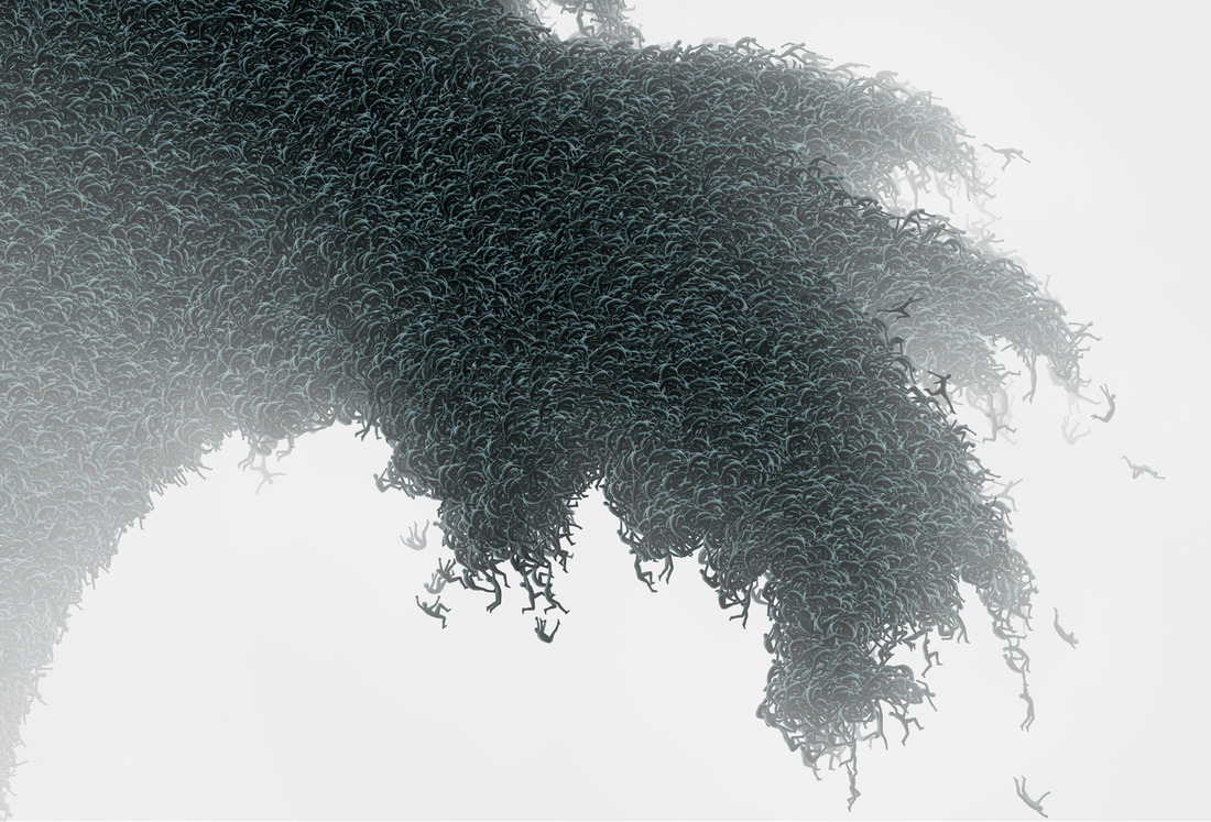 really-shit:  Human-scape, Woojin Chang Also titled “Shapes of Desire”, these