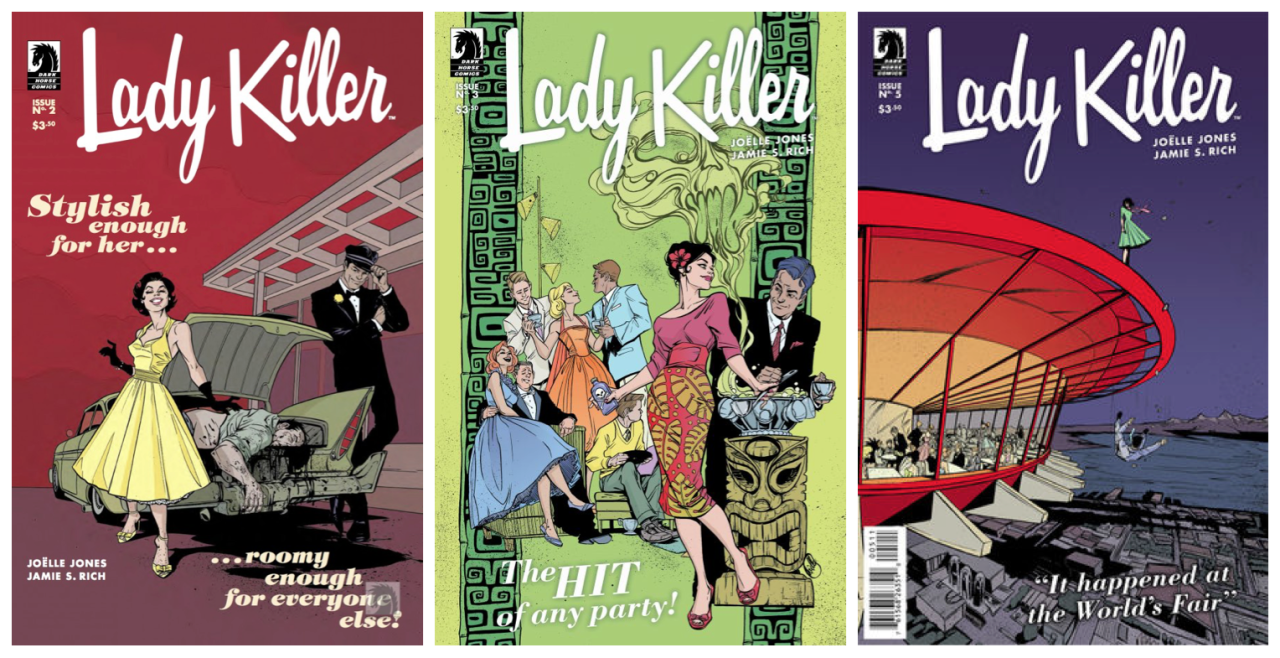 spyderqueen:  thedesignimagegroup:  Dark Horse Comics Lady Killer mini series (compiled