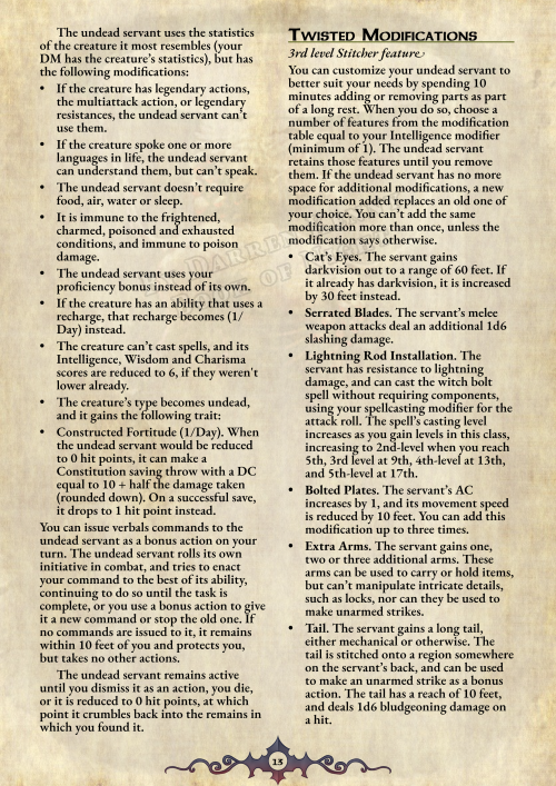 valldoesdnd:Introducing the Book of Night - 100 pages of gothic horror subclasses for 5e! Getting re