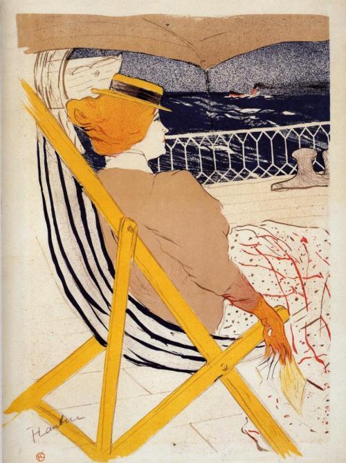 The Passenger in Cabin 54, Henri de Toulouse-Lautrec 
