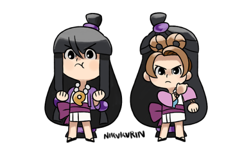 ACE ATTORNEY - MAYA FEY AND PEARL FEY ACRYLIC CHARM PREORDERS OPEN!