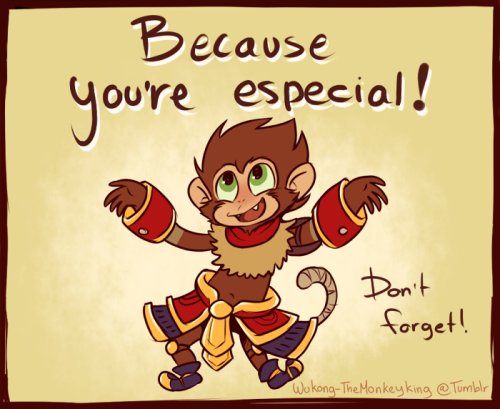 wukong-themonkeyking: Let’s start the year with a friendly reminder, shall we?