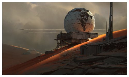 ArtStation - Outpost, by Eytan Zana.More concept art here.