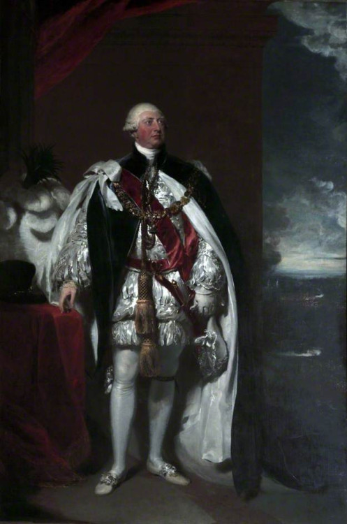 thomas-lawrence-art: George III, 1821, Thomas Lawrence