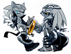 sonicnime:  Fini And Scourge~~ Source 