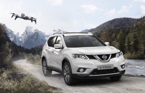 日産 エクストレイル、ドローン標準装備の新グレード…欧州 Nissan X-TRAIL, a new grade of drone standard equipment &hellip; Europe