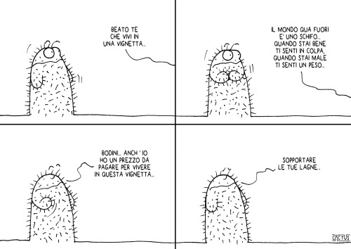 SEVERO MA GIUSTO(tutti dovremmo avere un Cactus con cui sfogarci…)