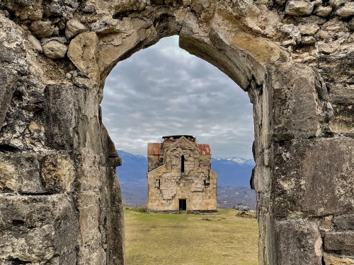 X century cathedral in Bedia, Abkhazia