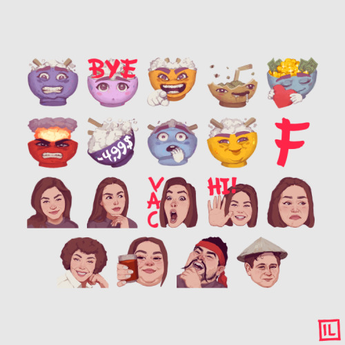 Twitch Emotes for DianaRice