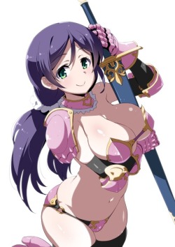 secretsean-posts:  Love live! - Nozomi Tojo  Artist - Inue Shinsuke