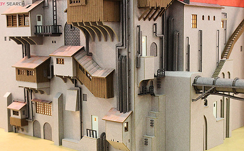 qinni:   [Miniatuart] Limited Edition ‘Spirited Away’ Aburaya (Unassembled Kit)