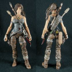 geekvariety:  Lara Croft custom action figure