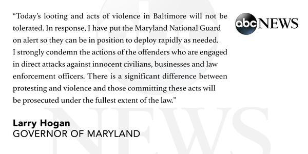 revolutionarykoolaid:  And so it begins… remember that Baltimore is NOT Ferguson.