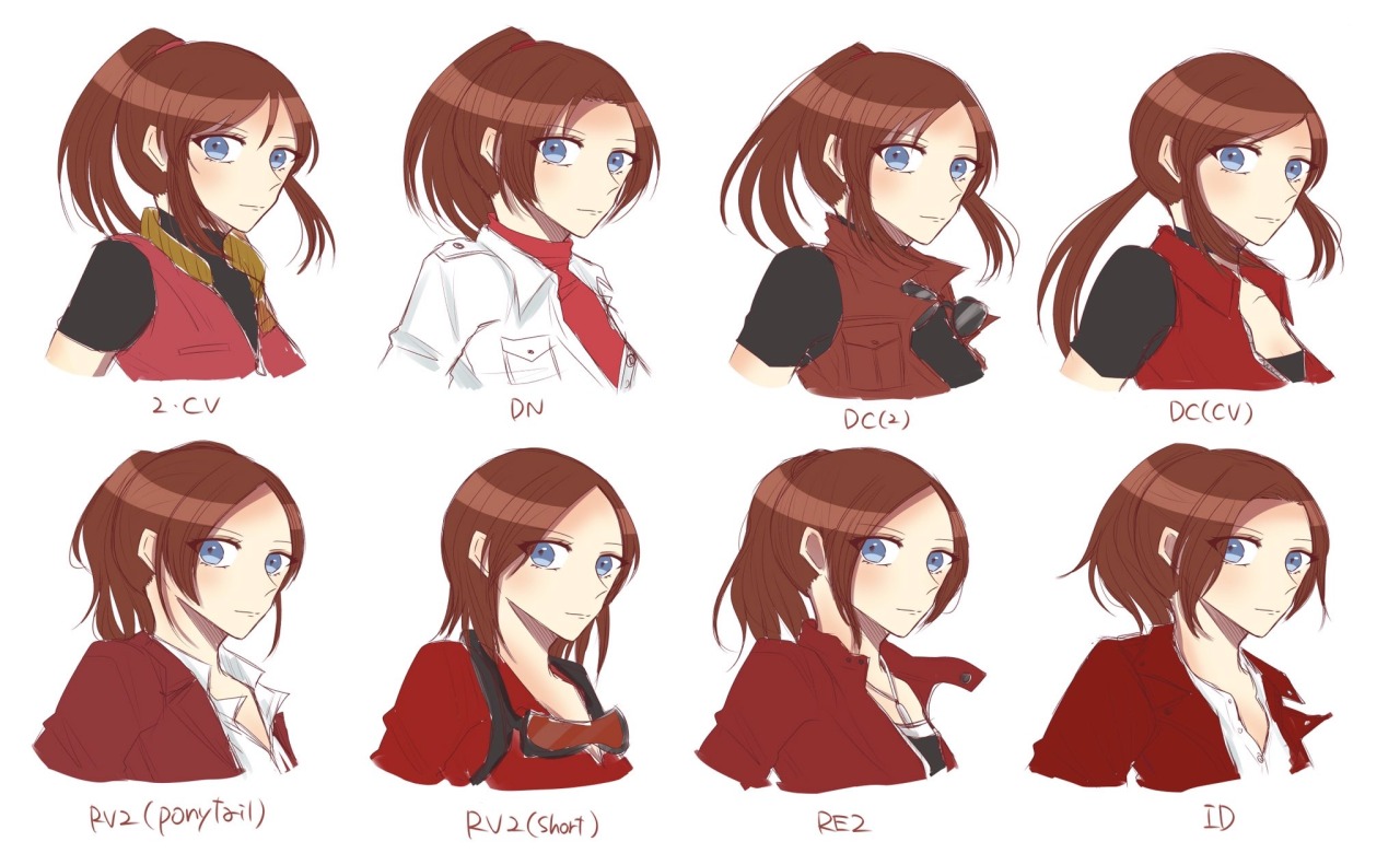 claire redfield (resident evil and 1 more) drawn by tsuchinokodayon