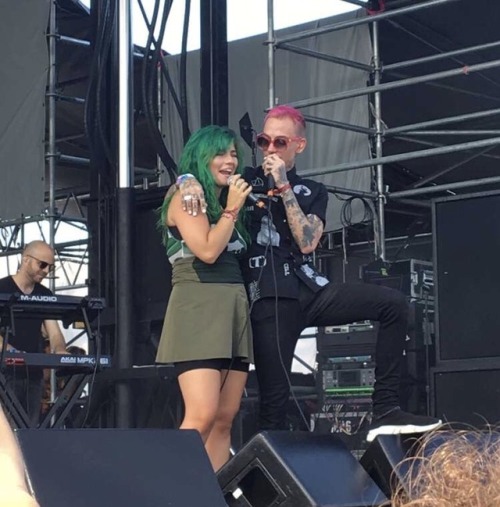 bear with phoebe ryan at the billboard hot 100 fest on august 19th