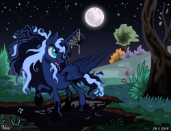 darkponyspirit:  Princess Luna Halloween